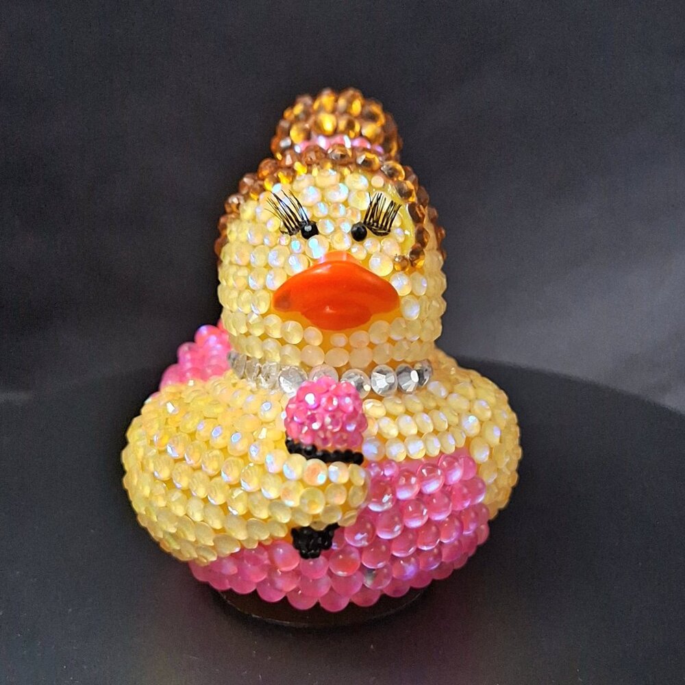 Bedazzled Solo Singer Duck, Fancy Bling Singer, Jeep Duck
